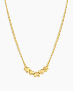 Lou Heart Necklace || option::18K Gold Plated