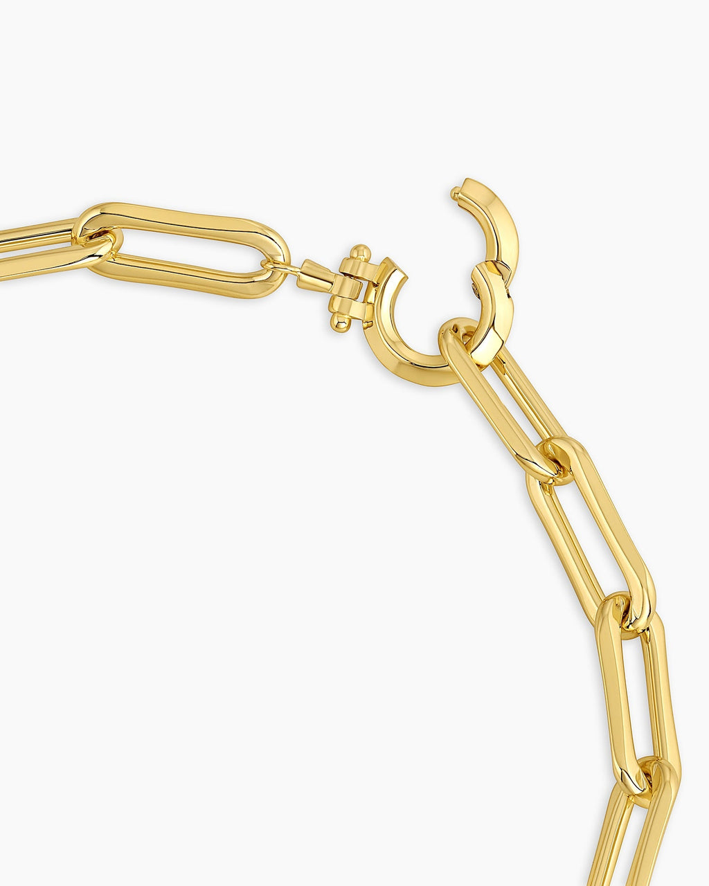 Parker XL Necklace || option::18K Gold Plated