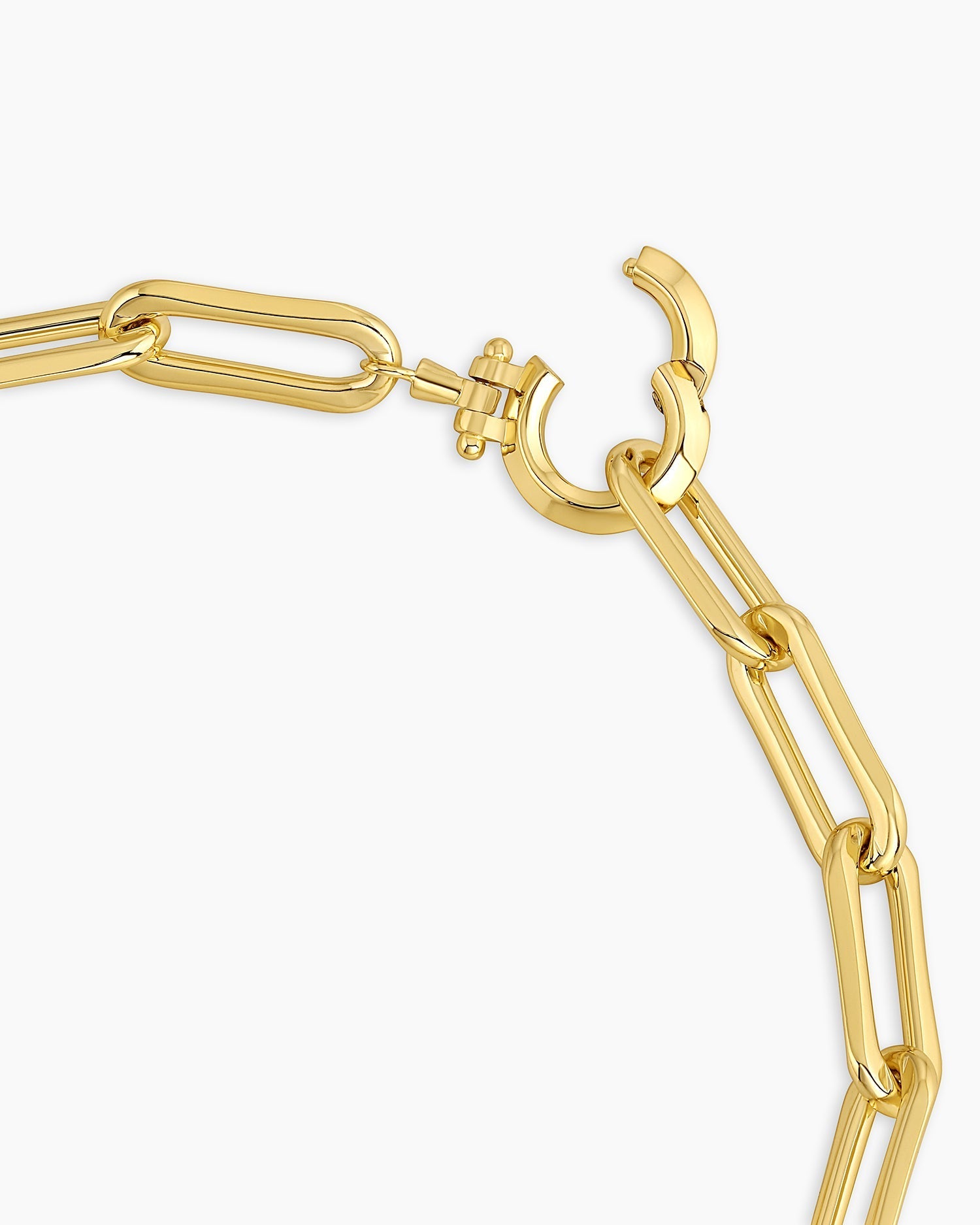 Parker XL Necklace || option::18K Gold Plated