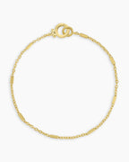 Tatum Bracelet || option::18K Gold Plated