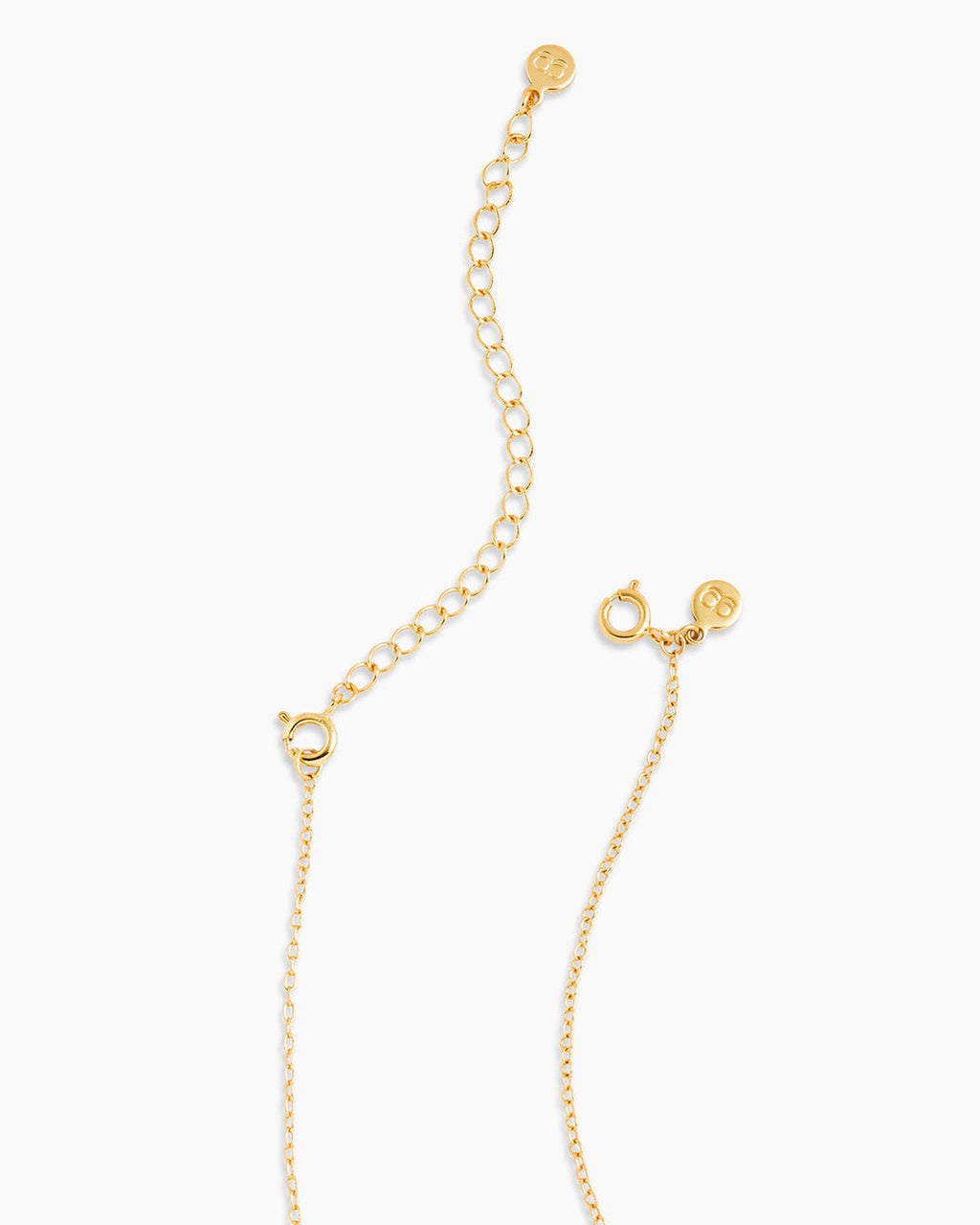 3"18K Gold Plated Necklace Extender || option::18K Gold Plated