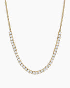 Diamond Melbourne Statement Row Necklace || option::14K Solid Gold