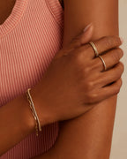 MelbourneDiamond Tennis Bracelet || option::14K Solid Gold