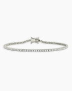 MelbourneDiamond Tennis Bracelet || option::14K Solid White Gold