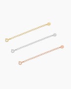 Mixed 3" Necklace Extender set of 3 || option::Mixed Metals