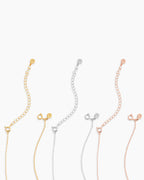 Mixed 3" Necklace Extender set of 3 || option::Mixed Metals