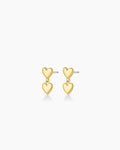 Amour Earrings || option::18K Gold Plated