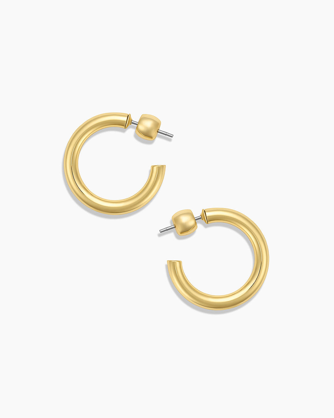 Carter Small Hoops || option::18K Gold Plated