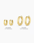 Lou Huggies || option::18K Gold Plated