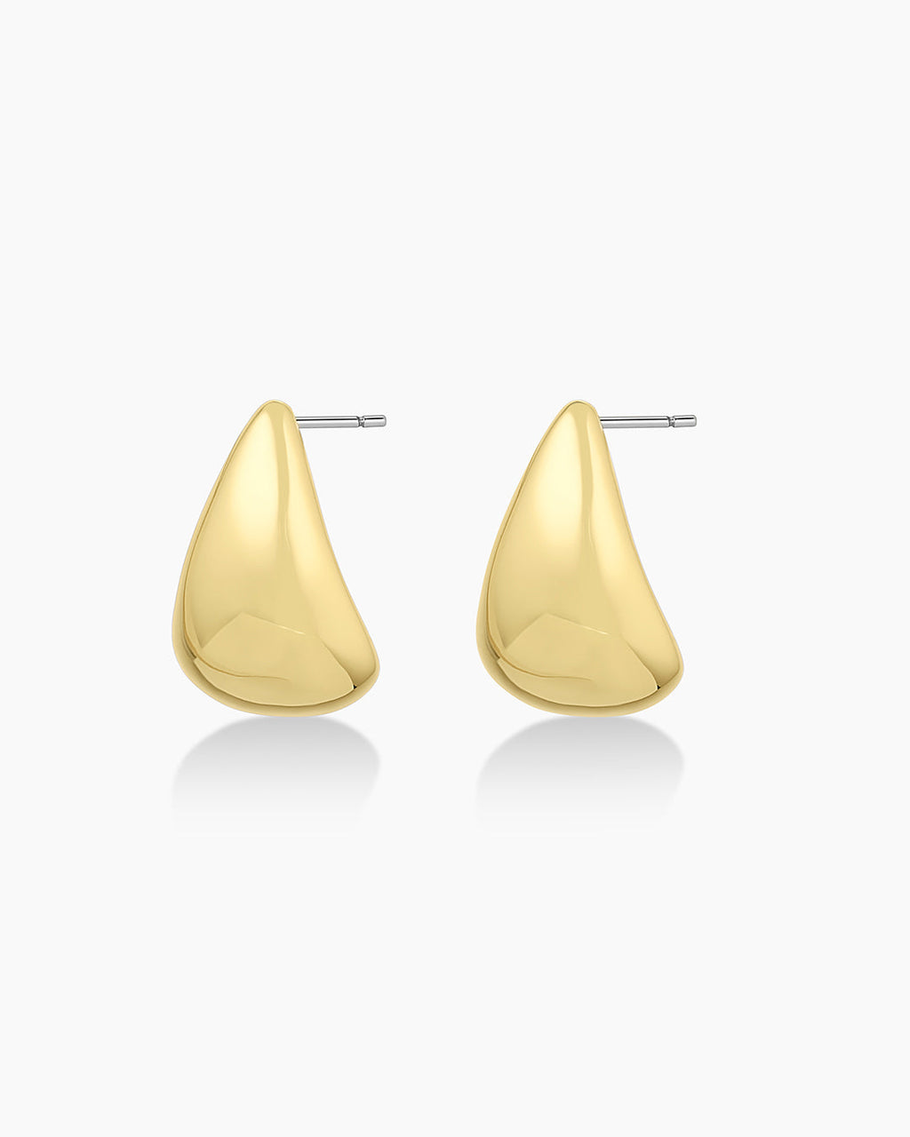 Banks Earrings || option::18K Gold Plated