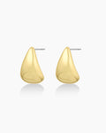 Banks Earrings || option::18K Gold Plated