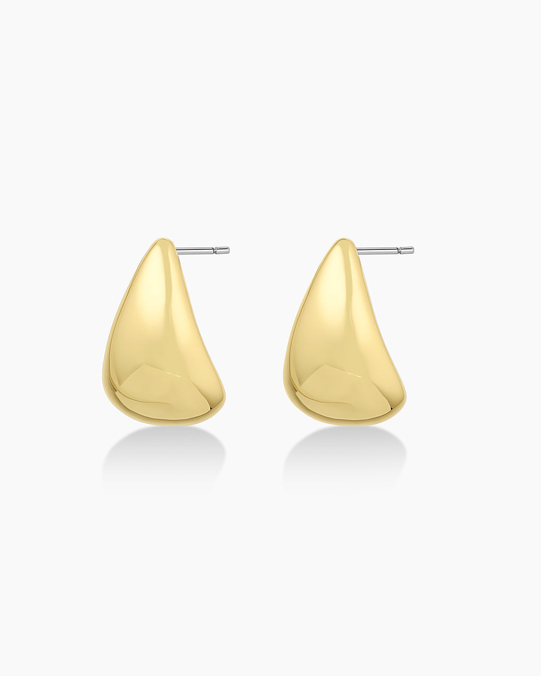 Banks Earrings || option::18K Gold Plated