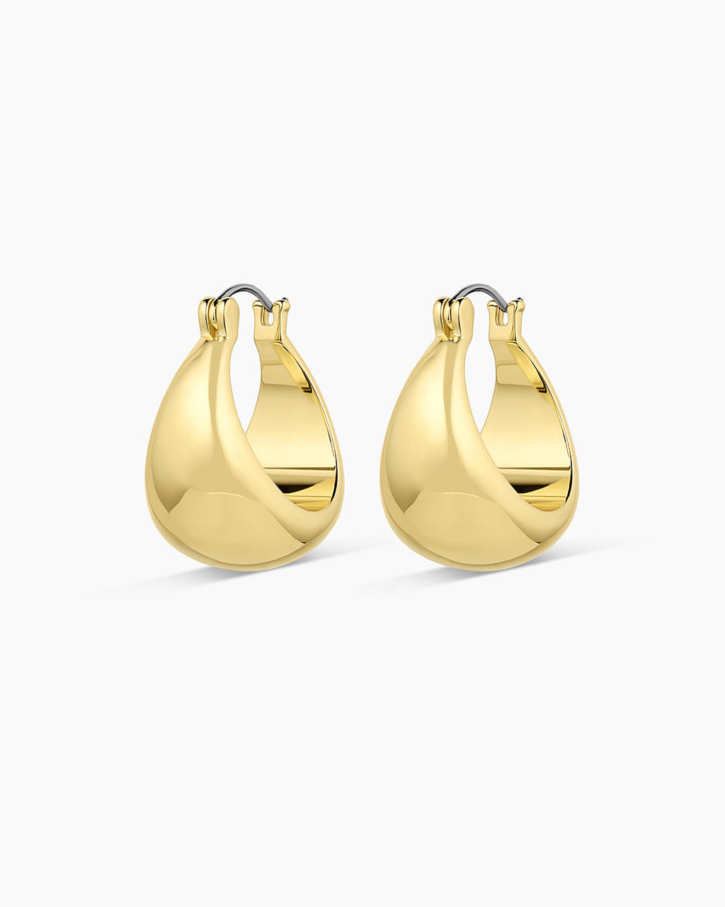 Banks Hoops || option::18K Gold Plated