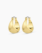 Banks Hoops || option::18K Gold Plated