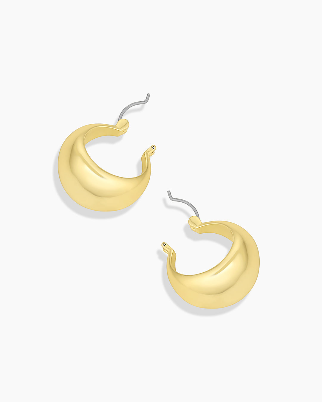 Banks Hoops || option::18K Gold Plated