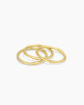 Jagger Ring Set || option::18K Gold Plated