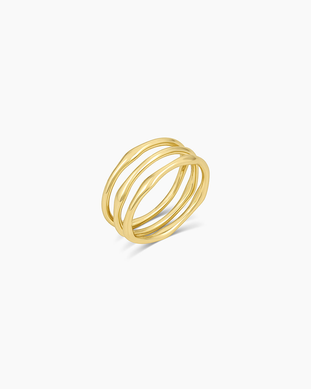 Jagger Ring Set || option::18K Gold Plated