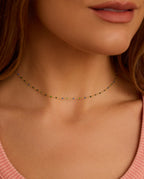Capri Short Necklace || option::18K Gold Plated, Hamptons