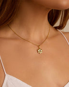 Lavender Flower Parker Charm || option::18K Gold Plated