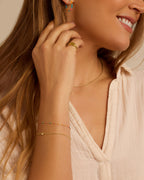 Capri Bracelet || option::18K Gold Plated, Miami || set::capri-bracelet-miami-stl