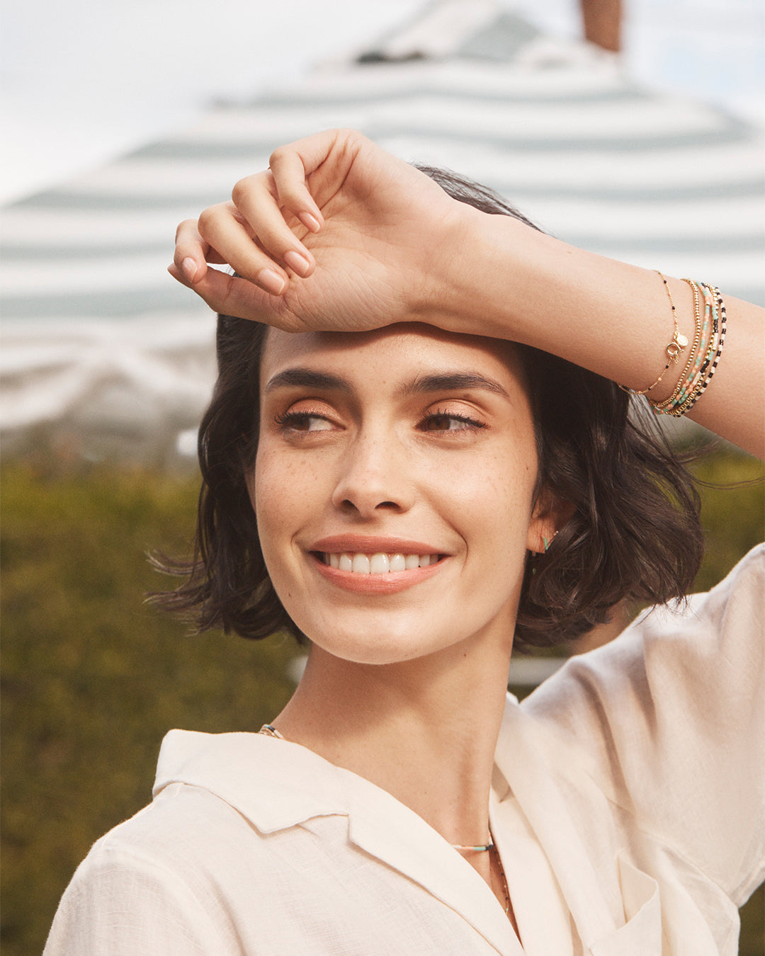 Capri Bracelet || option::18K Gold Plated, Palm Desert || set::capri-bracelet-palm-desert-stl