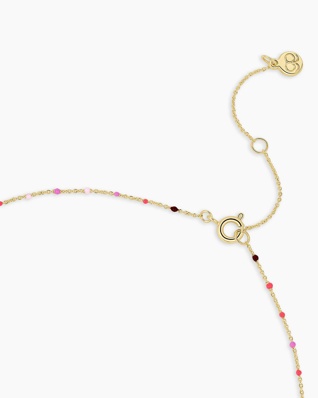 Capri Short Necklace || option::18K Gold Plated, Malibu