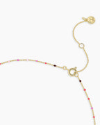 Capri Short Necklace || option::18K Gold Plated, Malibu