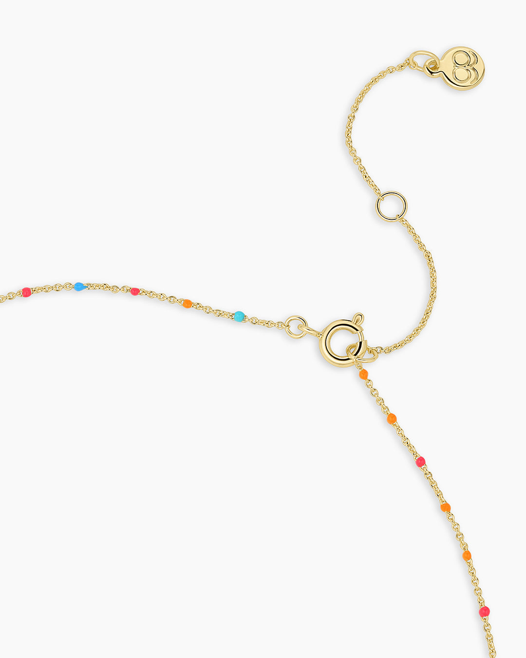 Capri Short Necklace || option::18K Gold Plated, Miami