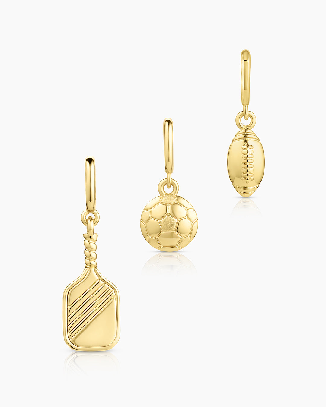Varsity Parker Charm || option::18K Gold Plated