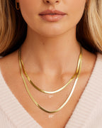 Venice Necklace || option::20 in., 18K Gold Plated