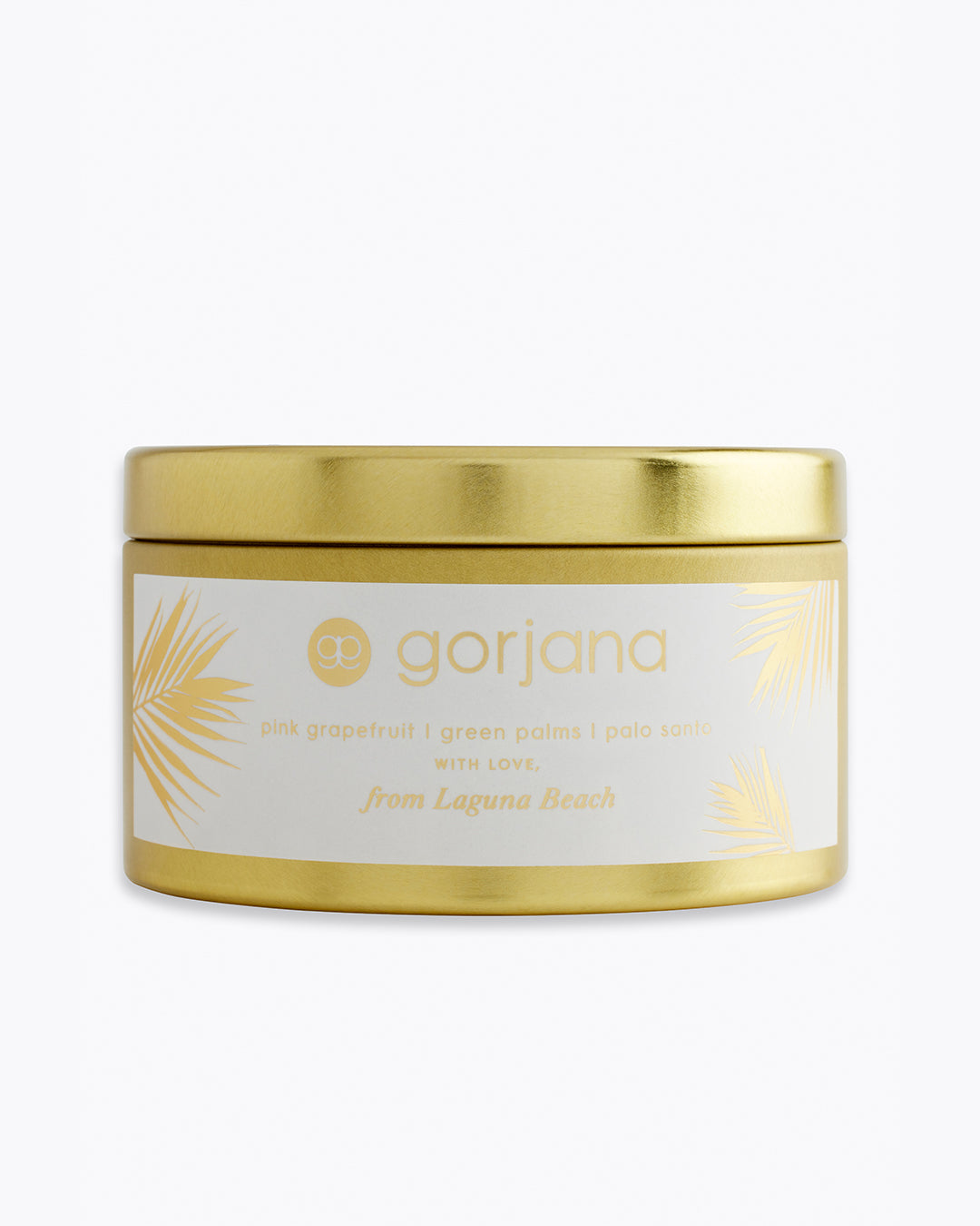 Gold Tin Candle